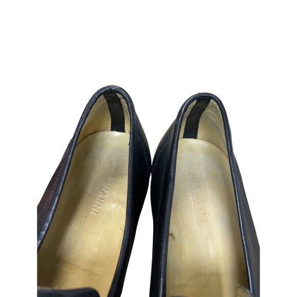 Magnanni Mens From Spain Black Leather Loafers  Size 11 SKU 9482 - Picture 10 of 16